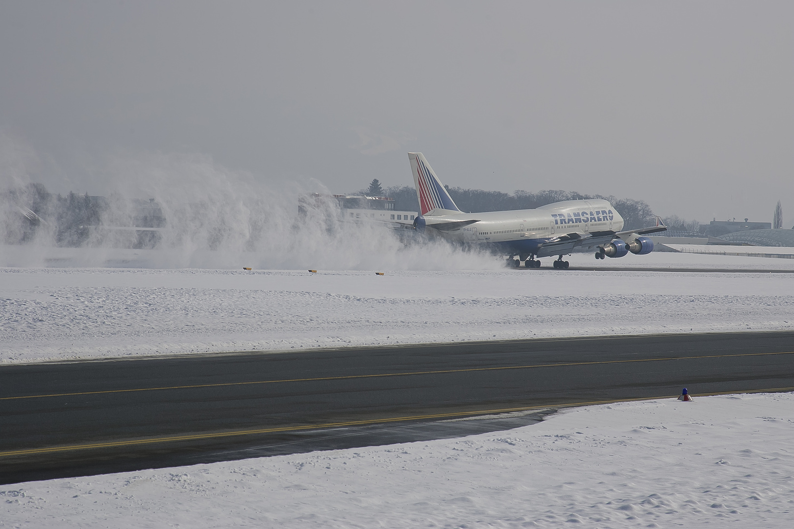 Boeing 747 Transaero Airlines...