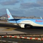 Boeing 767 auf Lanzarote