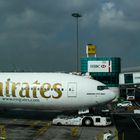 Boeing 777-300 at Dubai Airport