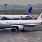 Boeing 777 in Heavy Rain