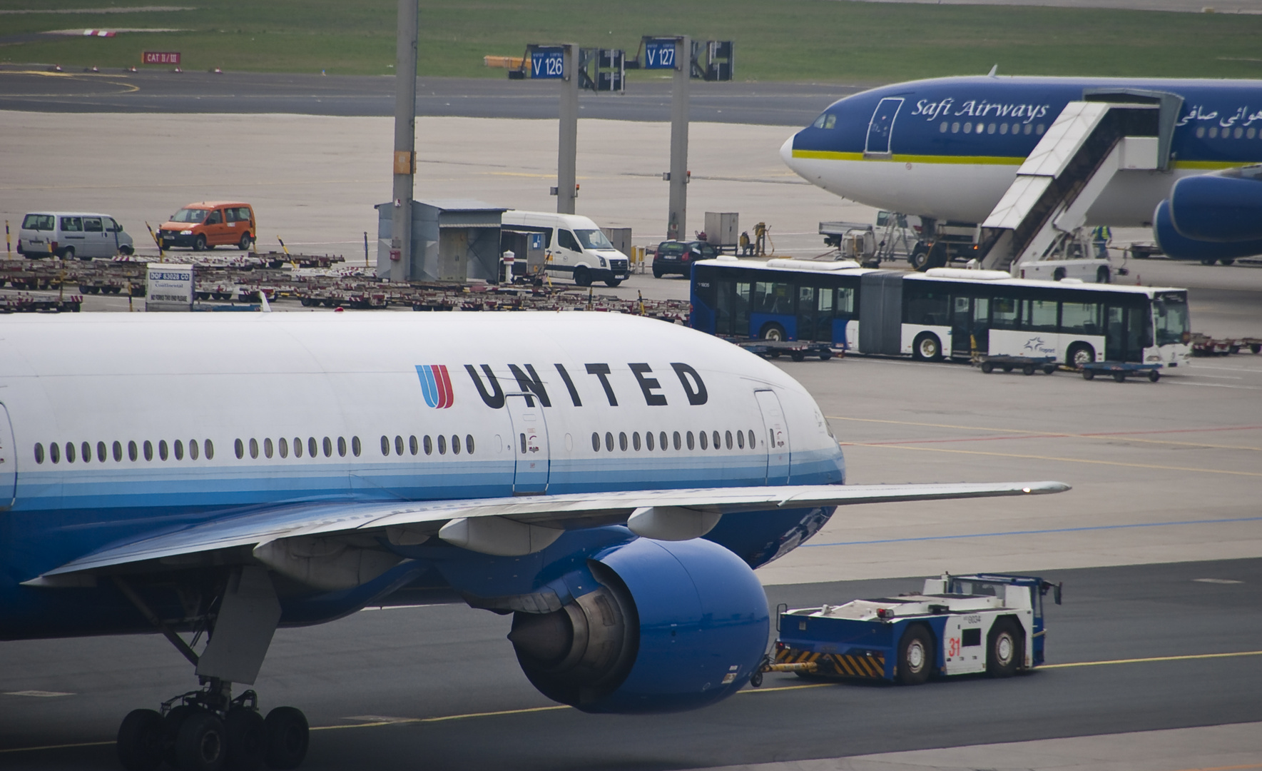 Boeing 777 von United Airlines