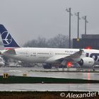 Boeing 787-8 von LOT in Hannover (HAJ)