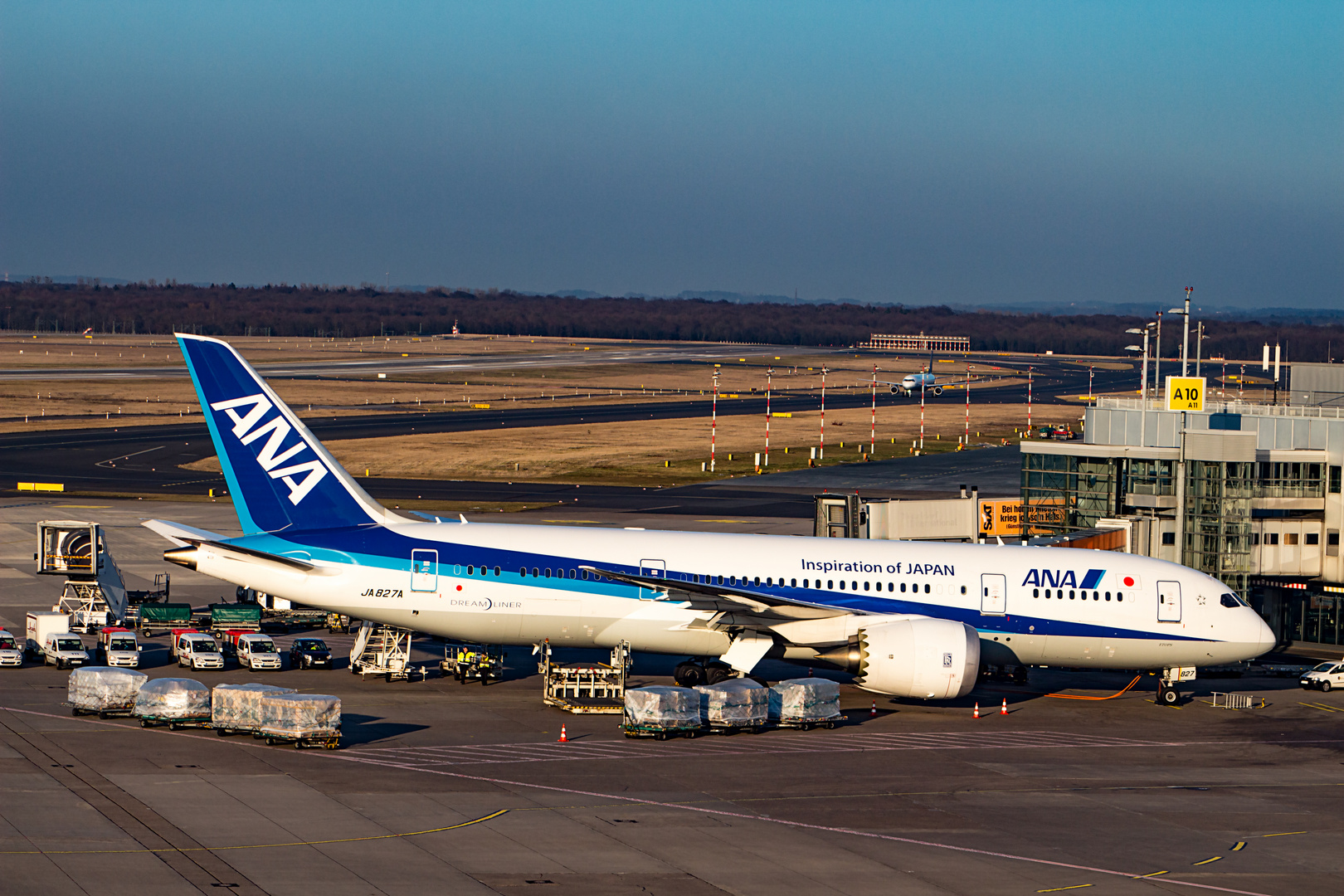 Boeing 787 "Dreamliner" @ Düsseldorf Airport