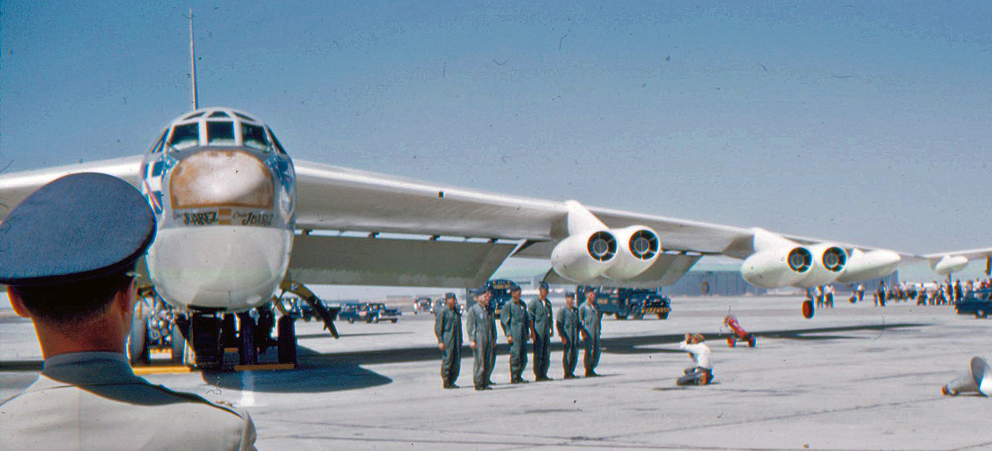 Boeing B-52 in El Paso 1959