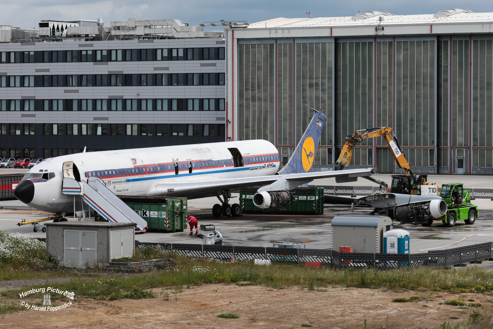 Boeing B707 Scrapped...