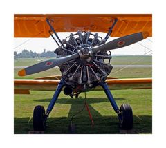 Boeing Stearman mit Sternmotor