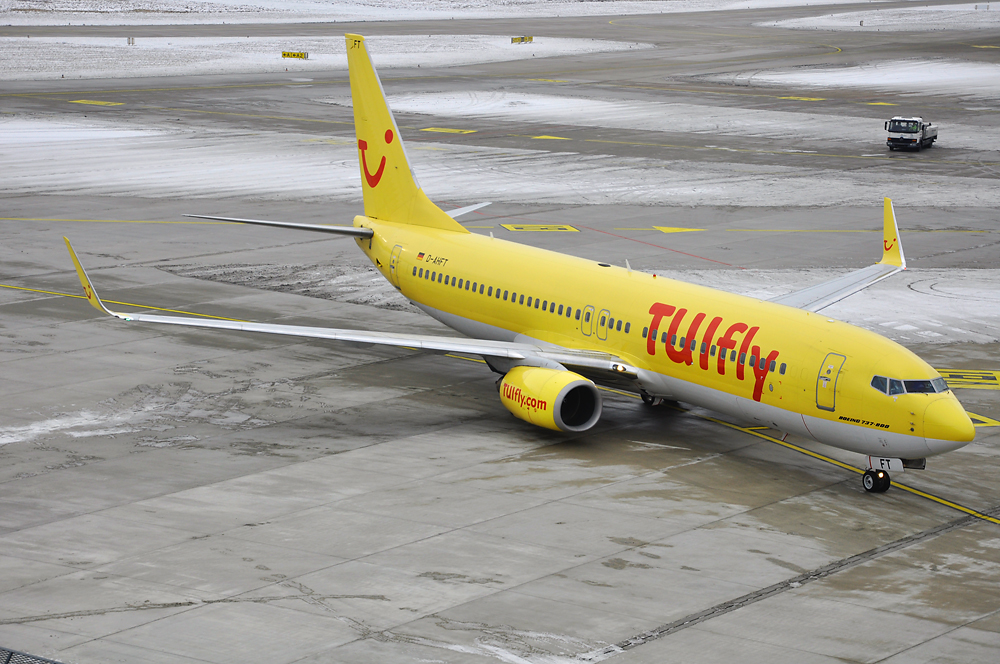 Boeing737-800 Tuifly am 20.01.2013