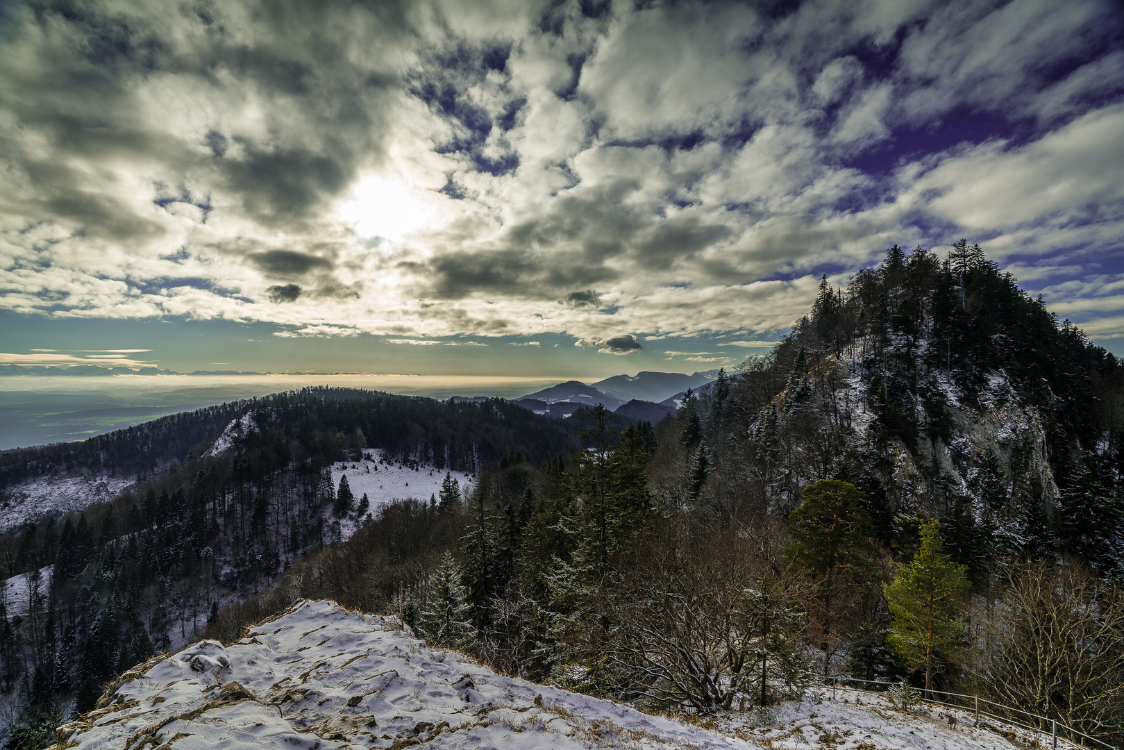 Bölchen - Blick nach Westen