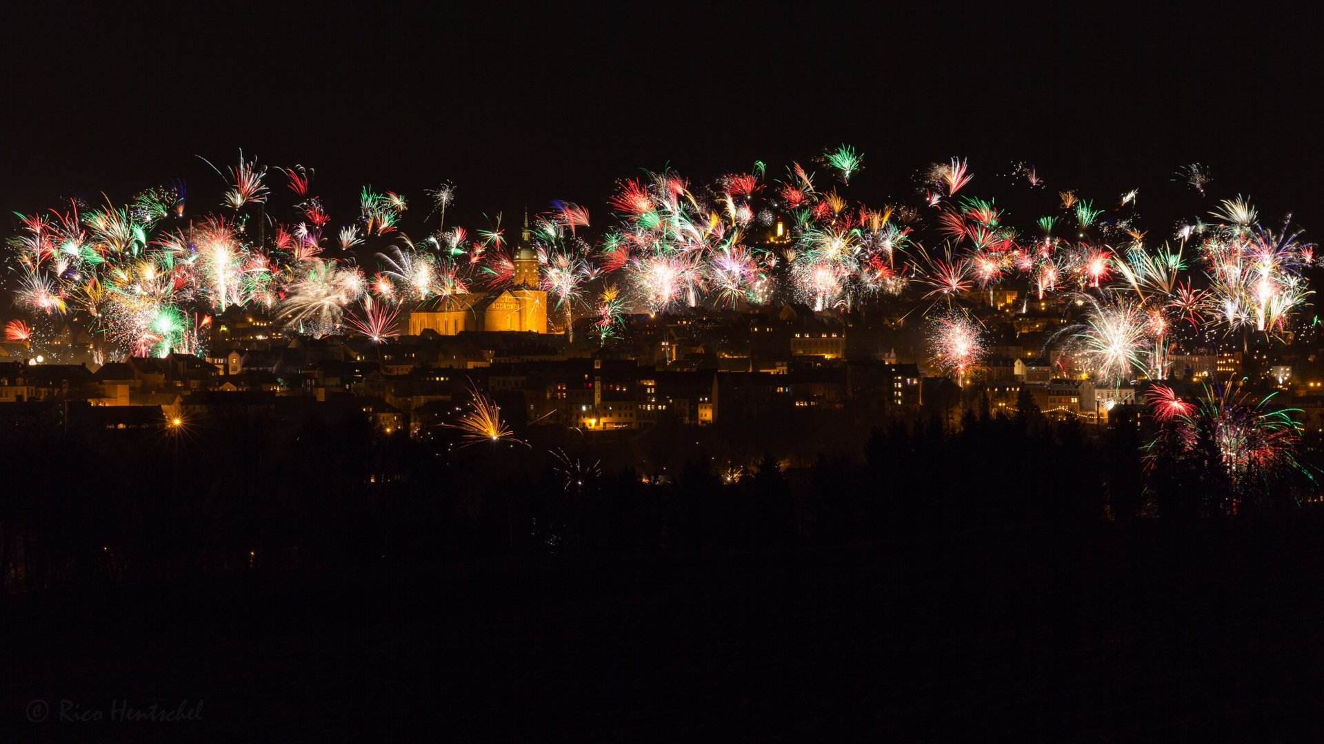 Böllerei am Pöhlberg