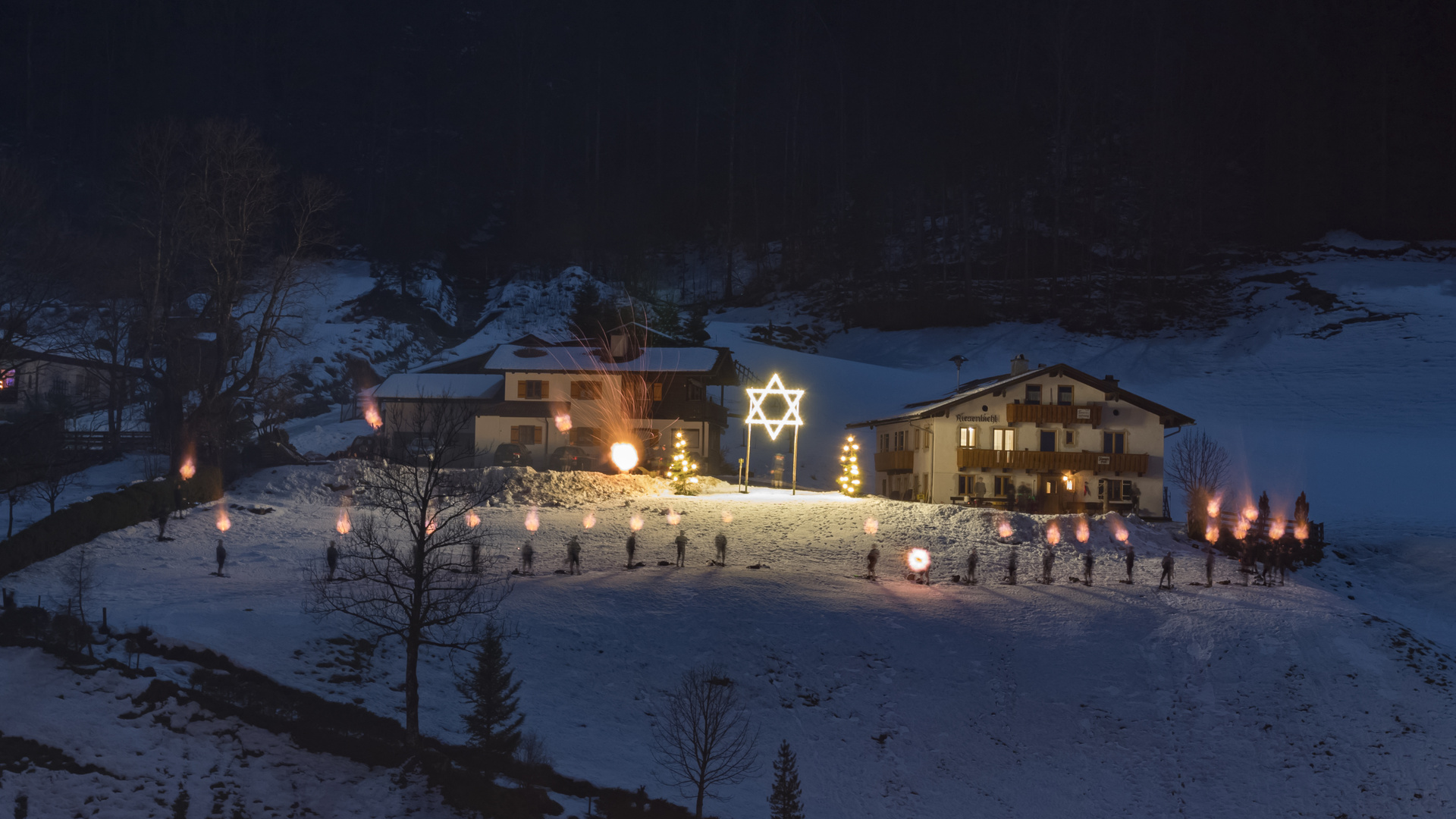 Böllerschützen in Ramsau