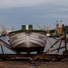 Börteboot im Büsumer Hafen