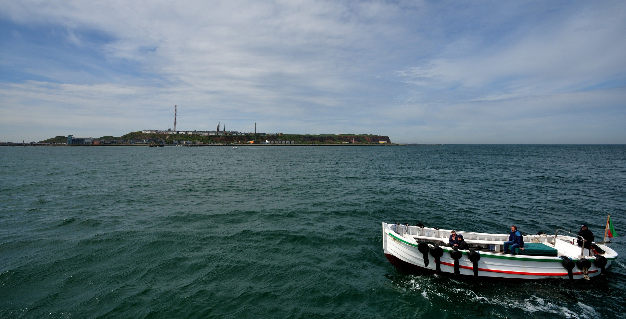 Börteboot nach Helgoland