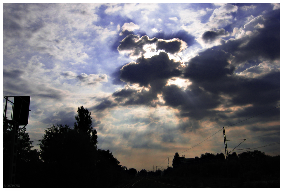 Böse Wolken