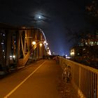 Bösebrücke bei Nacht