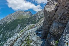 "Böser-Tritt-Steig " Rätikon