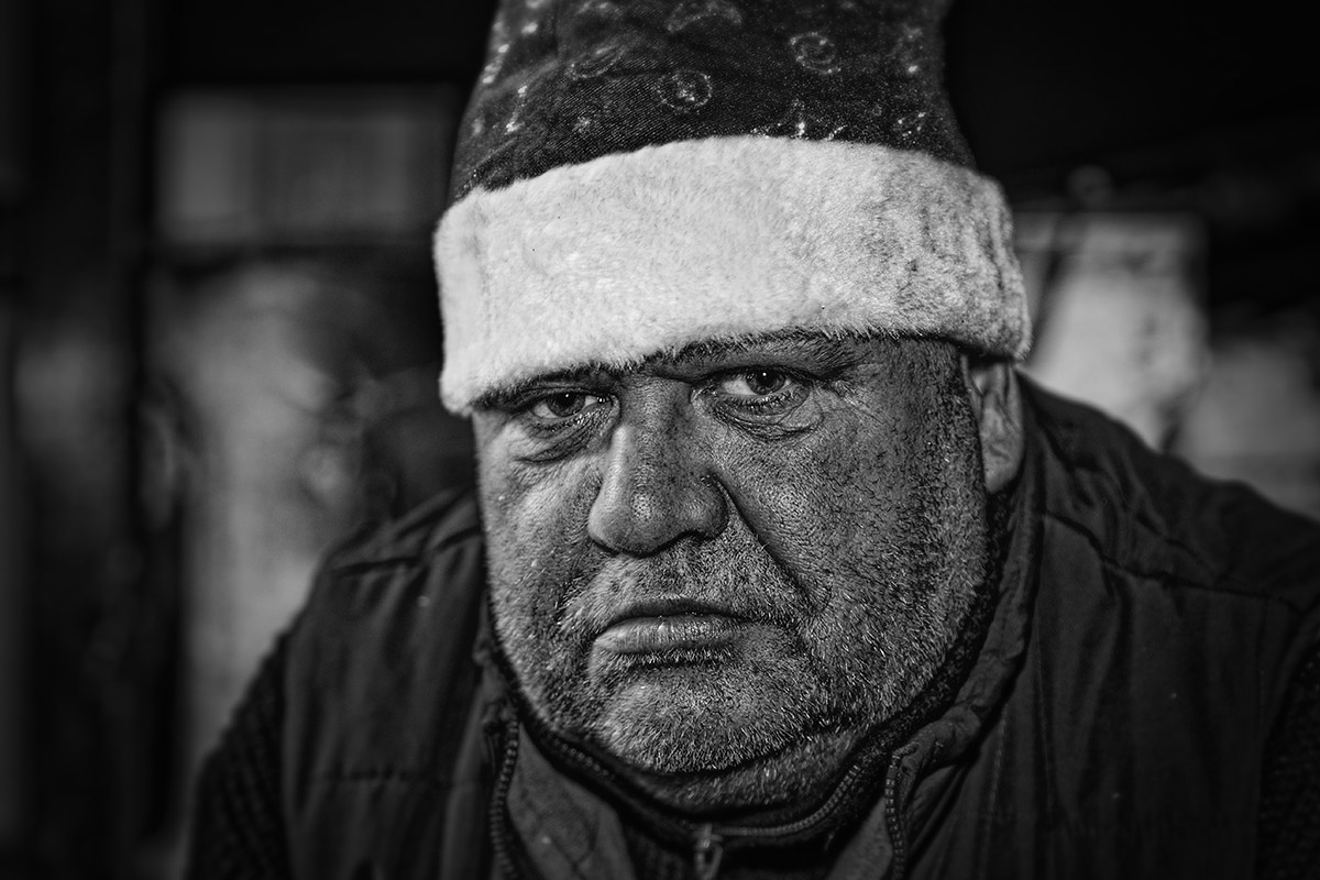 Boser Weihnachtsmann Foto Bild Erwachsene Portrait Portraitfotografie Manner Bilder Auf Fotocommunity