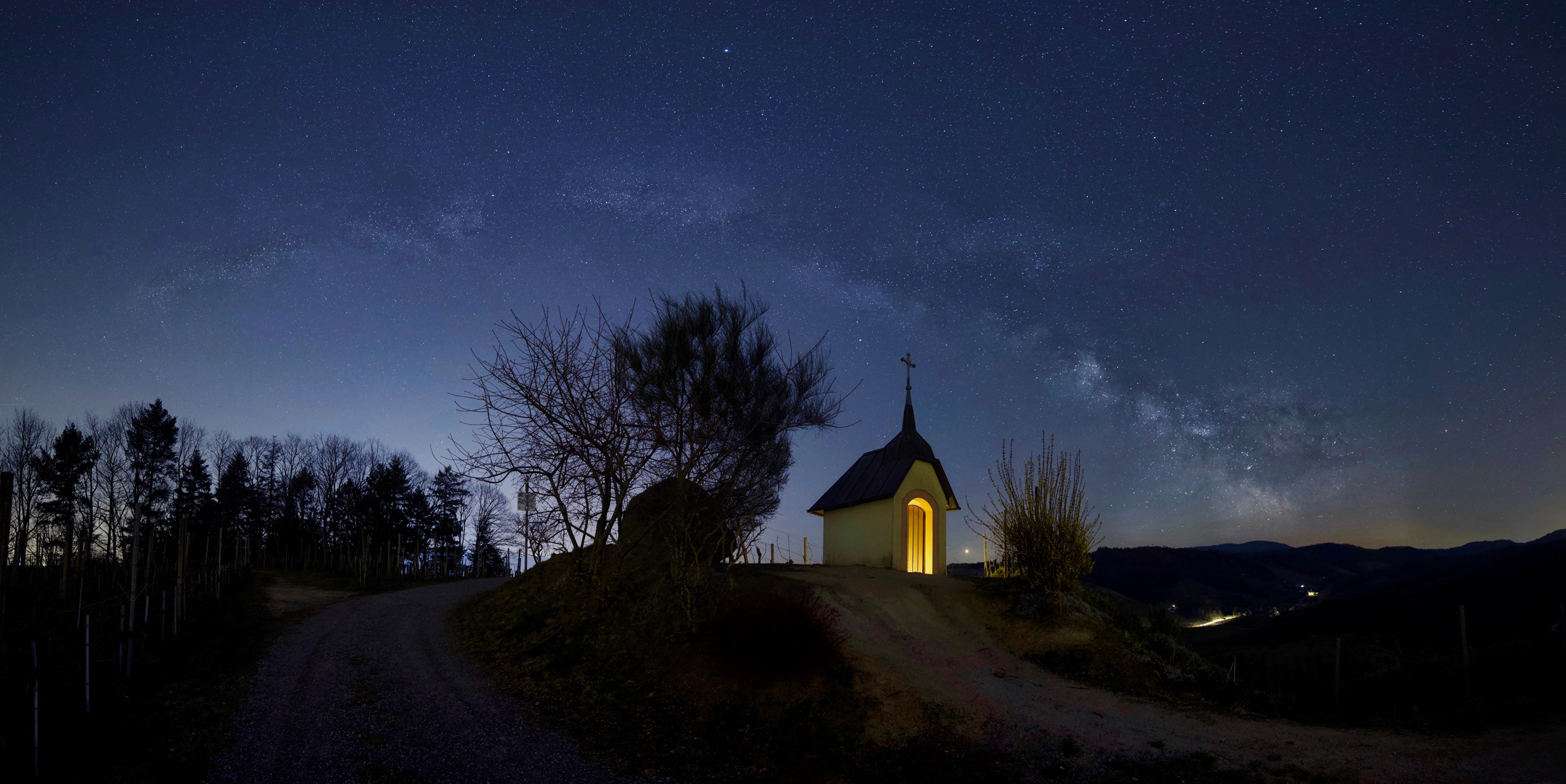 Bogen über Teufelskapelle