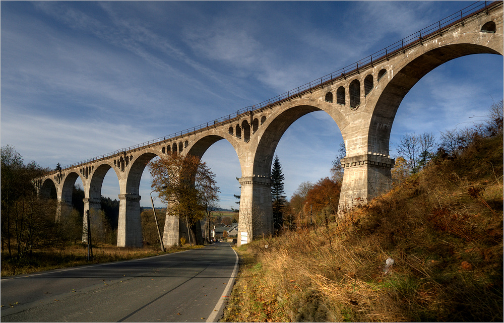 Bogenbrücke bei Lichte/ Thür.