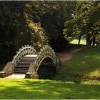 Bogenbrücke vor dem Luisium