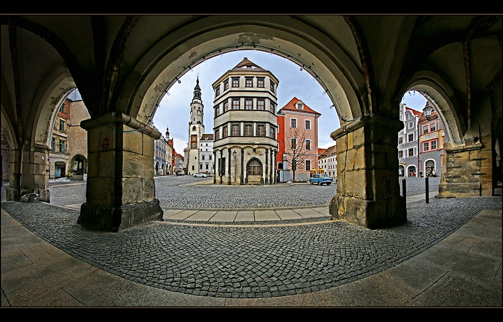 Bogengang am Untermarkt in Görlitz