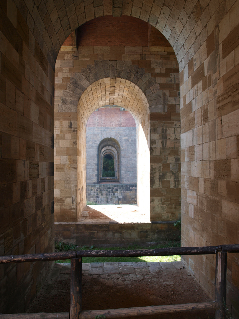 Bogengang der Göltzschtalbrücke