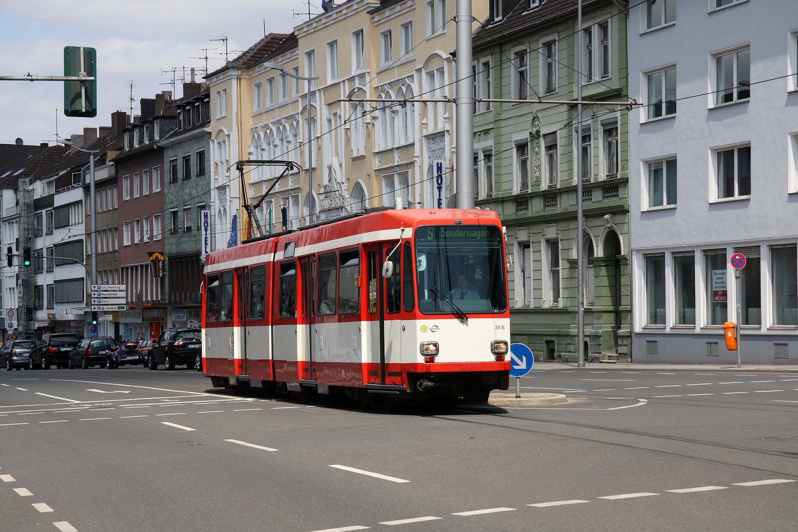 Bogestra 311 zu Besuch in Mülheim