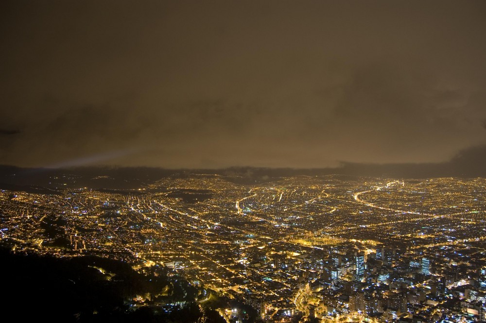 Bogota bei Nacht