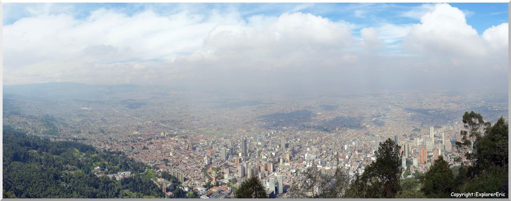 Bogota, die Kapitale Kolumbiens...............