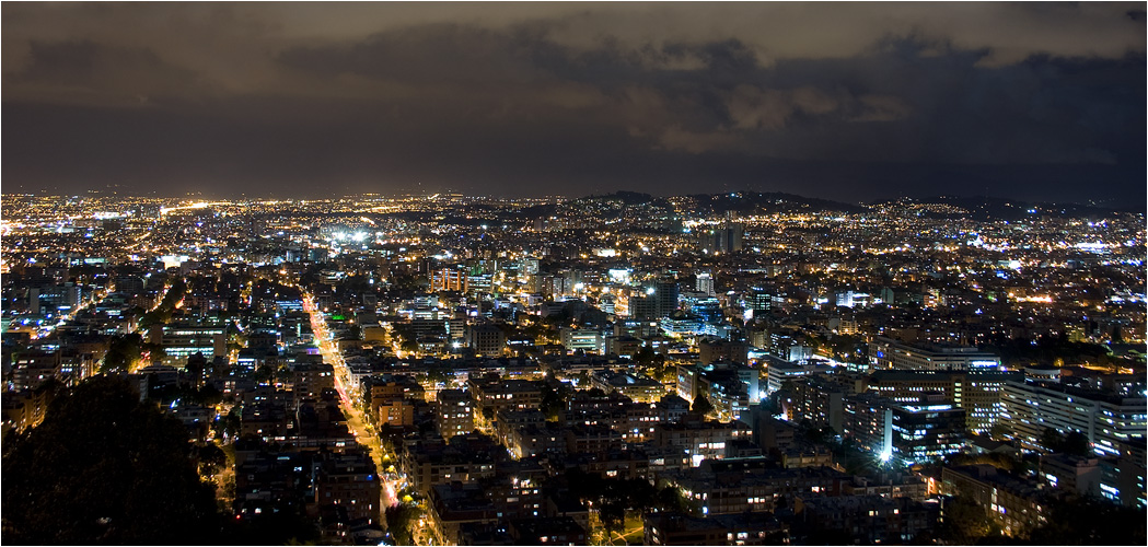 Bogotá en la noche