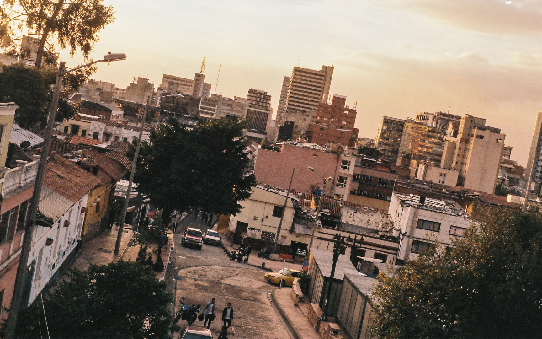 Bogotá - Sonnenuntergang