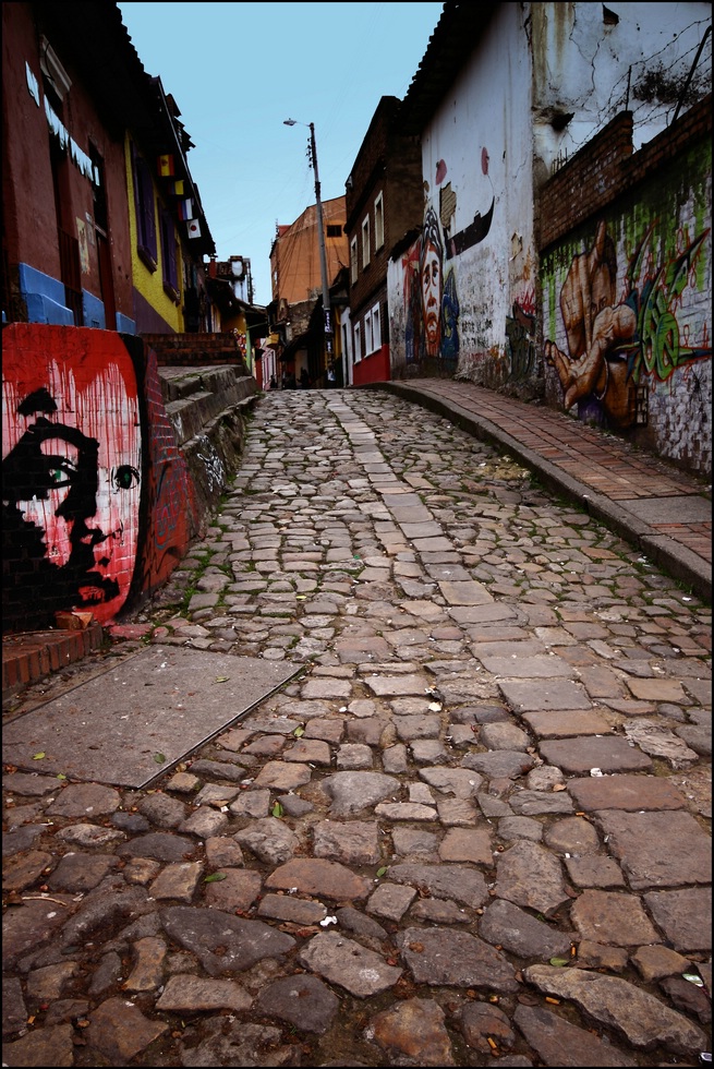 Bogota' Stadtteil Candelaria
