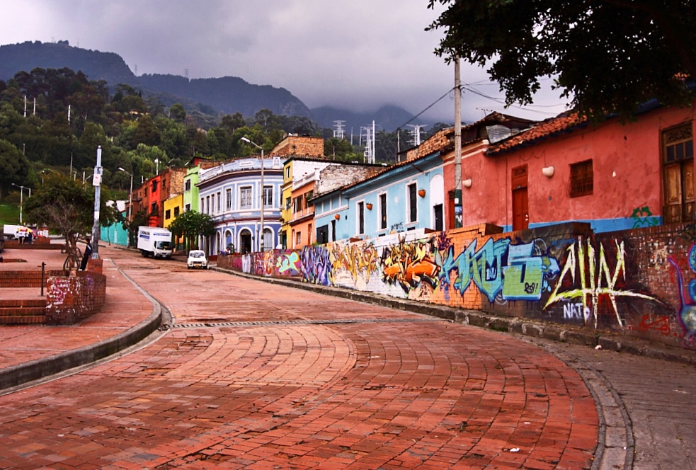 Bogota' Stadtteil Candelaria