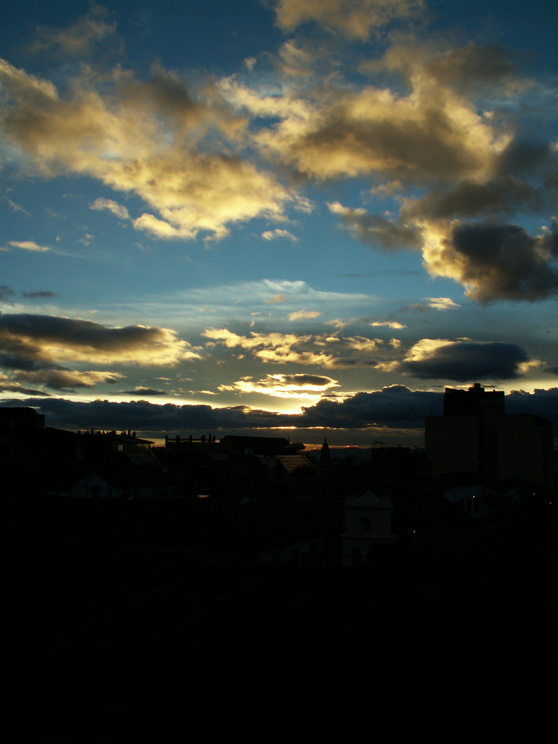 Bogota - sunset