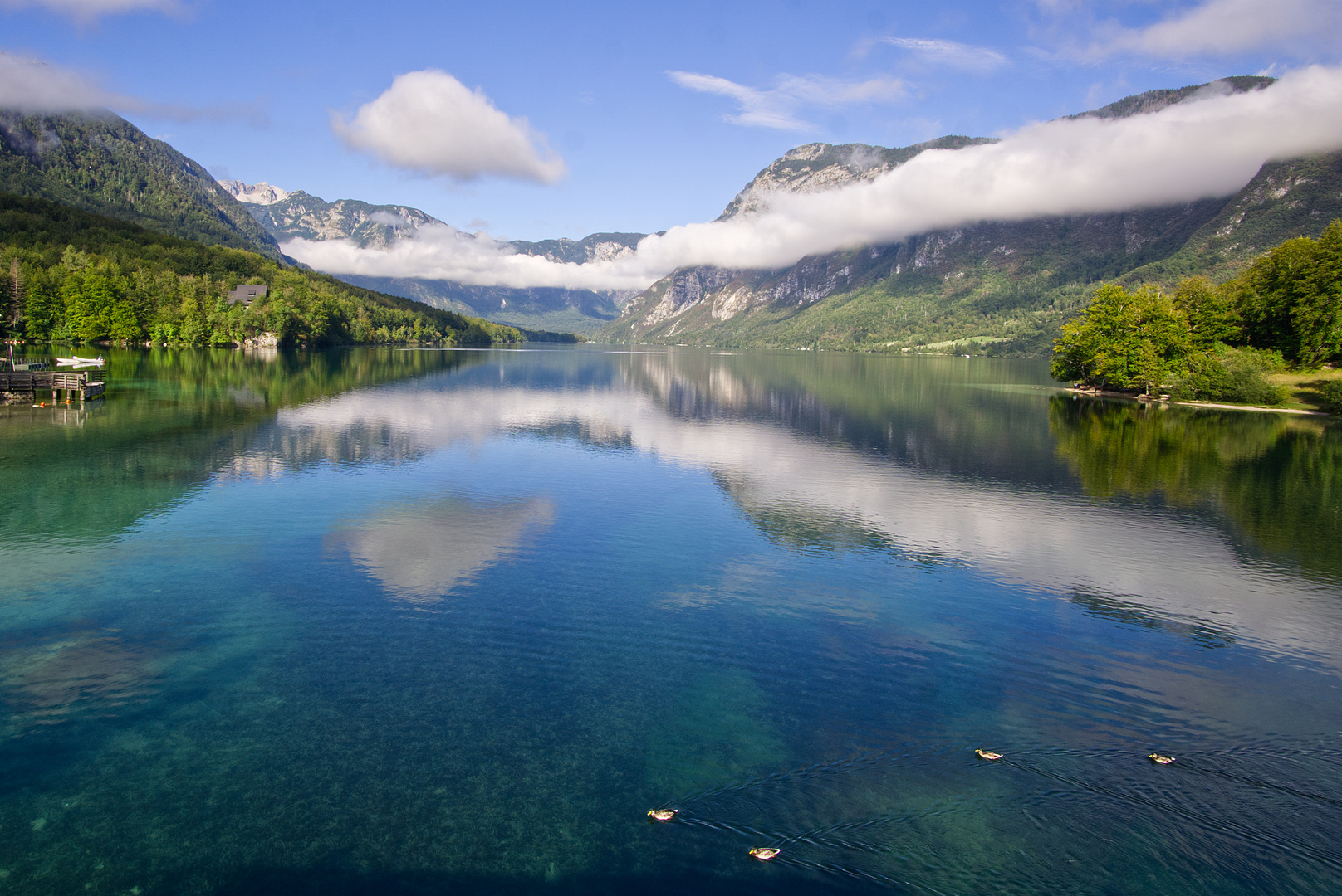 Bohinjsee Slowenien