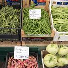 Bohnen auf dem Markt