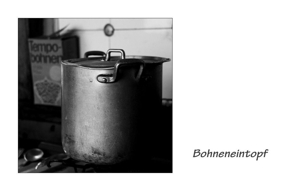 Bohneneintopf altdeutsche Art