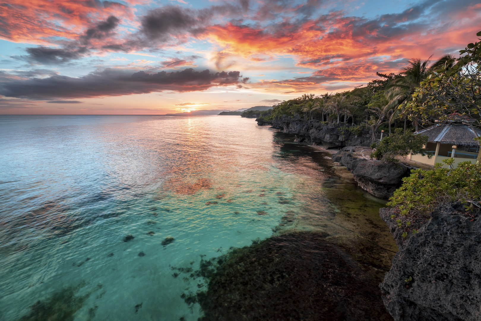 Bohol Sonnenuntergang