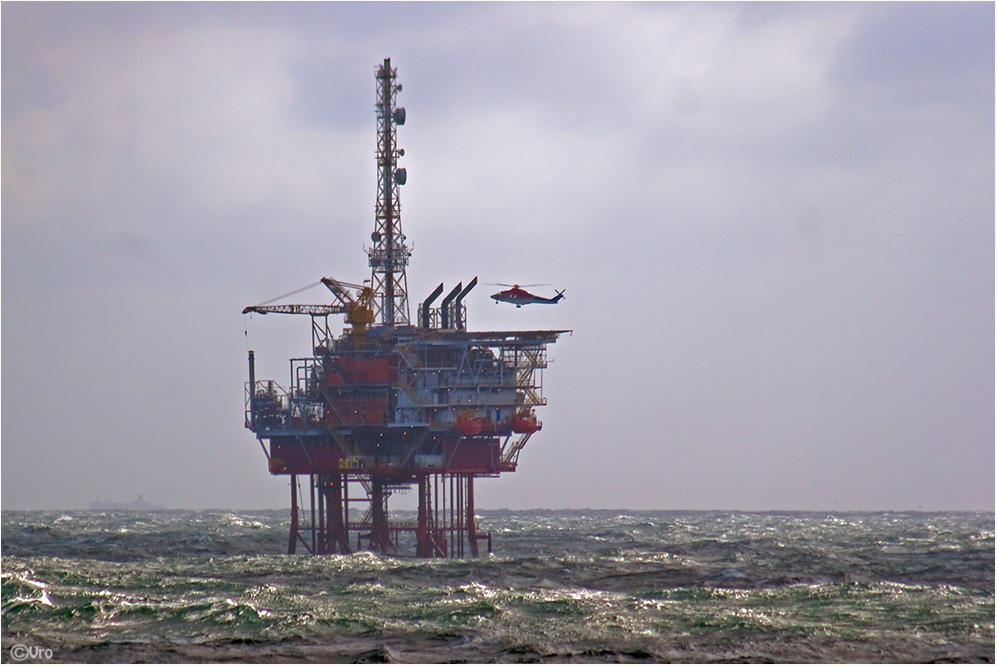Bohrinsel Nordsee Foto & Bild | industrie und technik, energietechnik