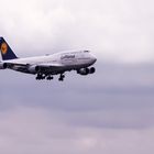 Boing 747 im Anflug