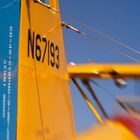 Boing Stearman aus Metal in motion