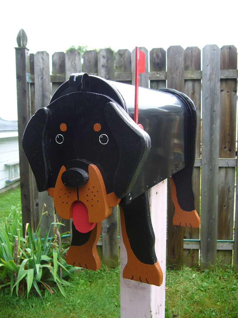 Boite aux lettres Rottweiler