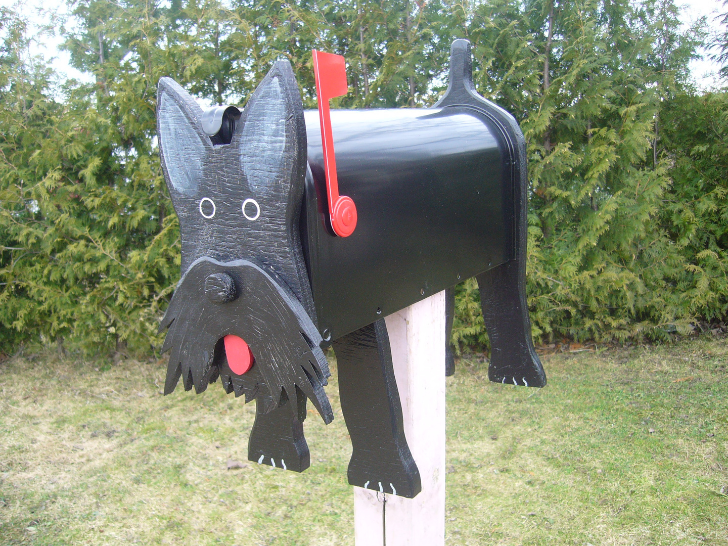 Boite aux lettres Scottish terrier