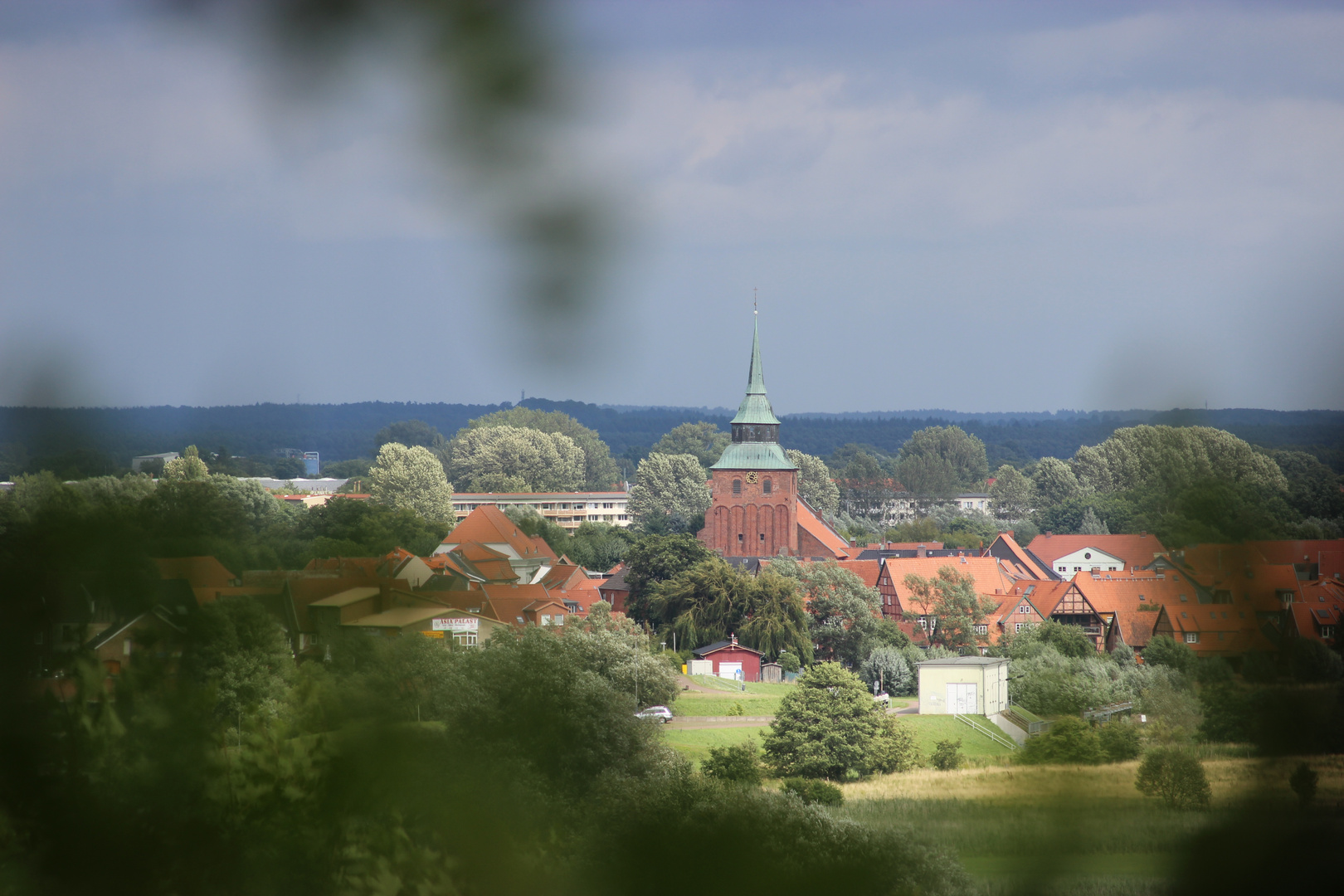 Boizenburg aus der Ferne