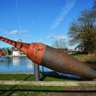 Boje am Hafen von Aurich