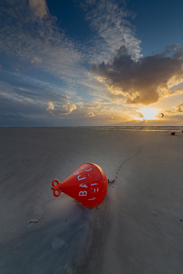 Boje am Strand