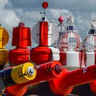 Bojen im Hafen von Terschelling (1)