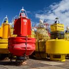 Bojen im Hafen von Terschelling (2)