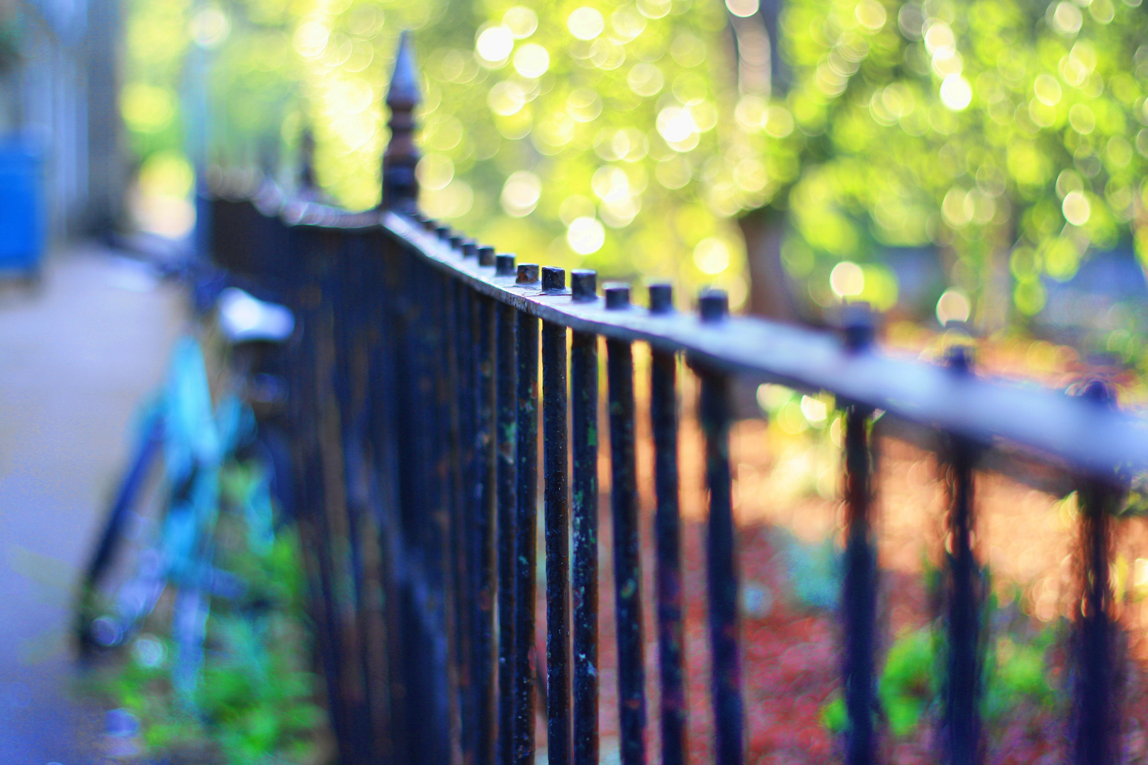 Bokeh Fence