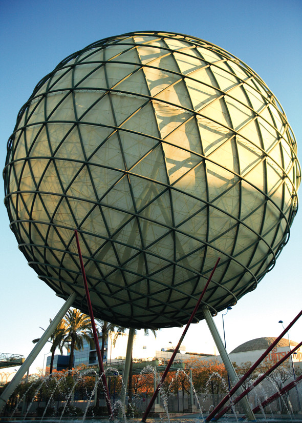 Bola Climatica. Sevilla. EXPO 92.