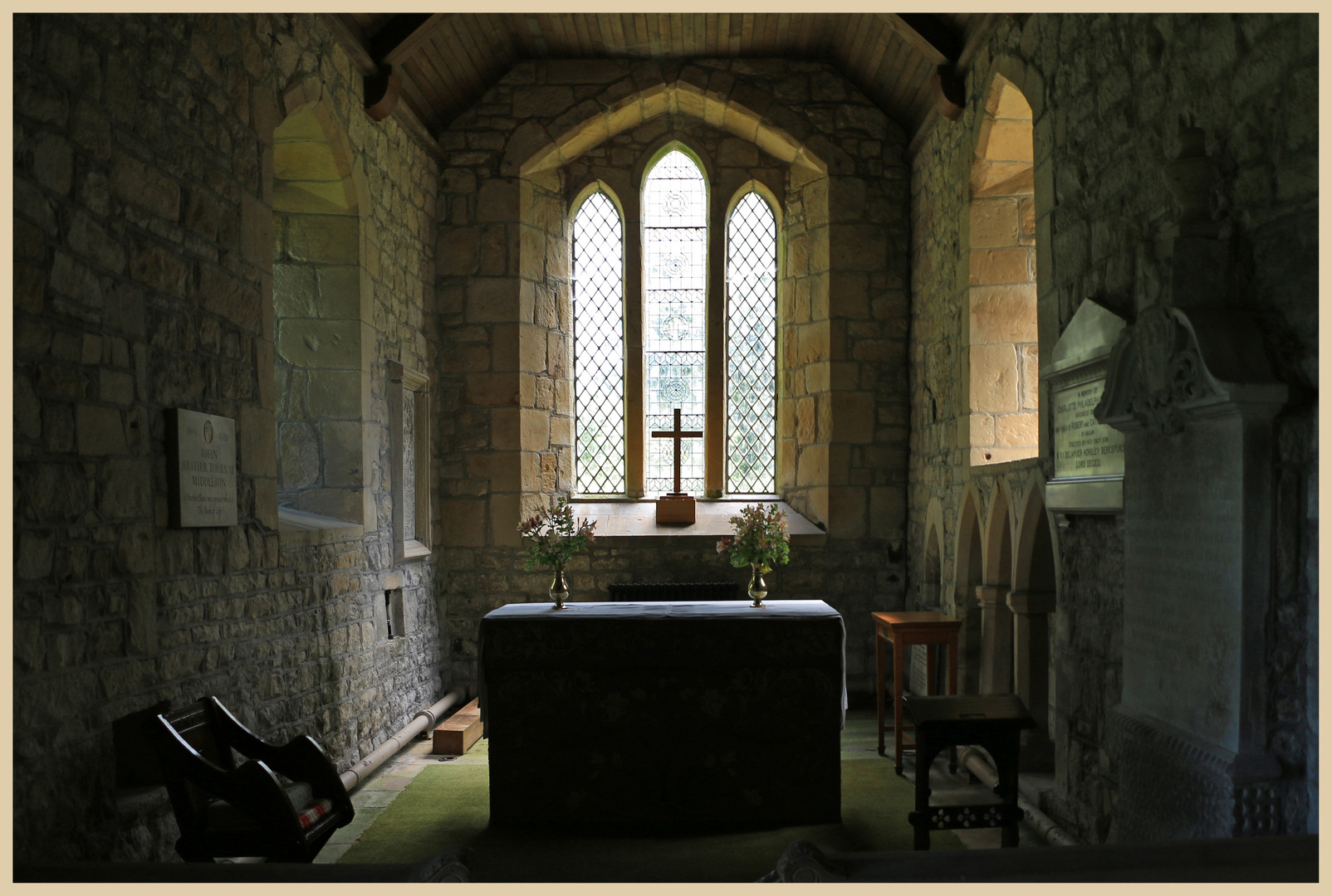 Bolam Church interior